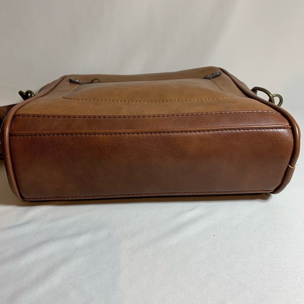 Aldo brown crossbody messenger bag - Picture 12 of 13